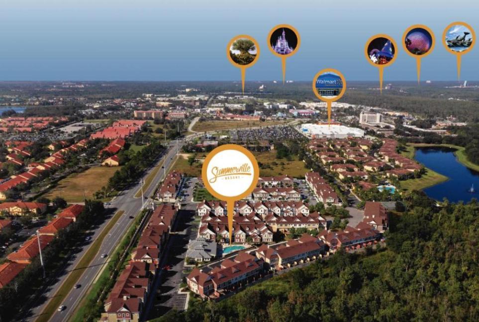 Magical Townhouse With Balcony At Summerville Resort Orlando Su7528 Four Corners Ngoại thất bức ảnh
